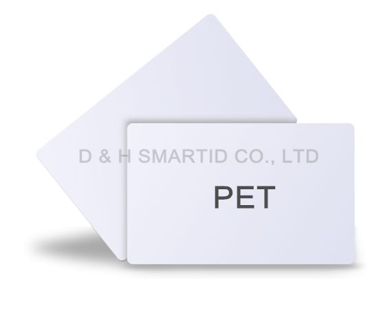 PET card RFID smart card for High temperature Parking lot