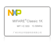 MIFARE Classic 1K  (MF1 ICS50)